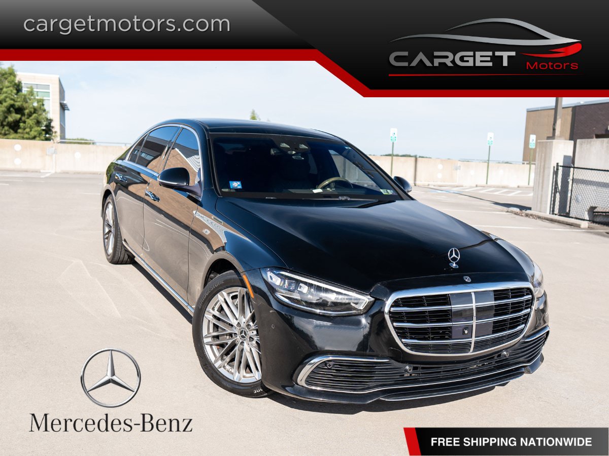 Used 2021 Mercedes-Benz S 580 4MATIC Sedan image 1