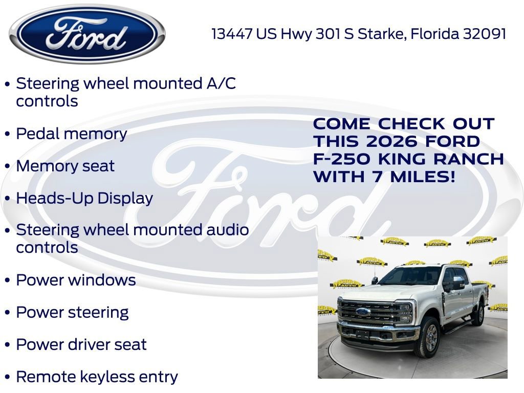 New 2026 Ford F250 King Ranch image 30
