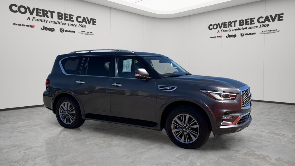 Used 2023 INFINITI QX80 Luxe w/ Cargo Package video 1