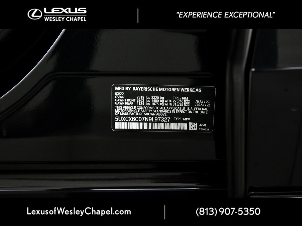 Used 2022 BMW X7 M50i w/ Luxury Seating Package image 44