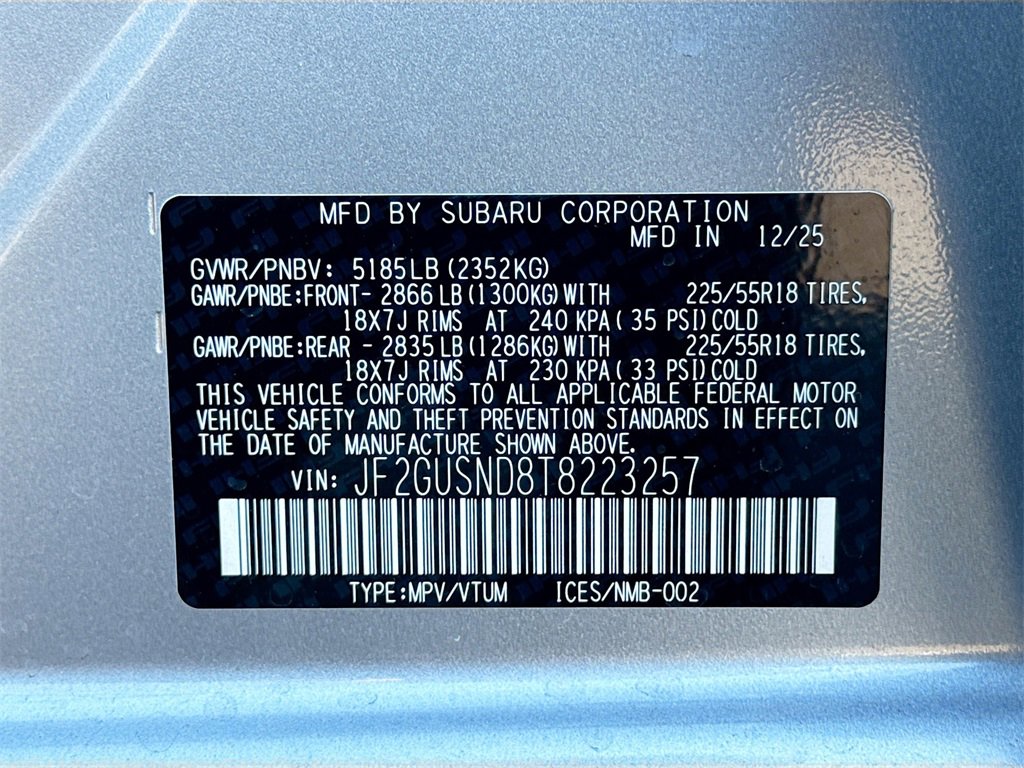 New 2026 Subaru Crosstrek 2.5i Limited image 29