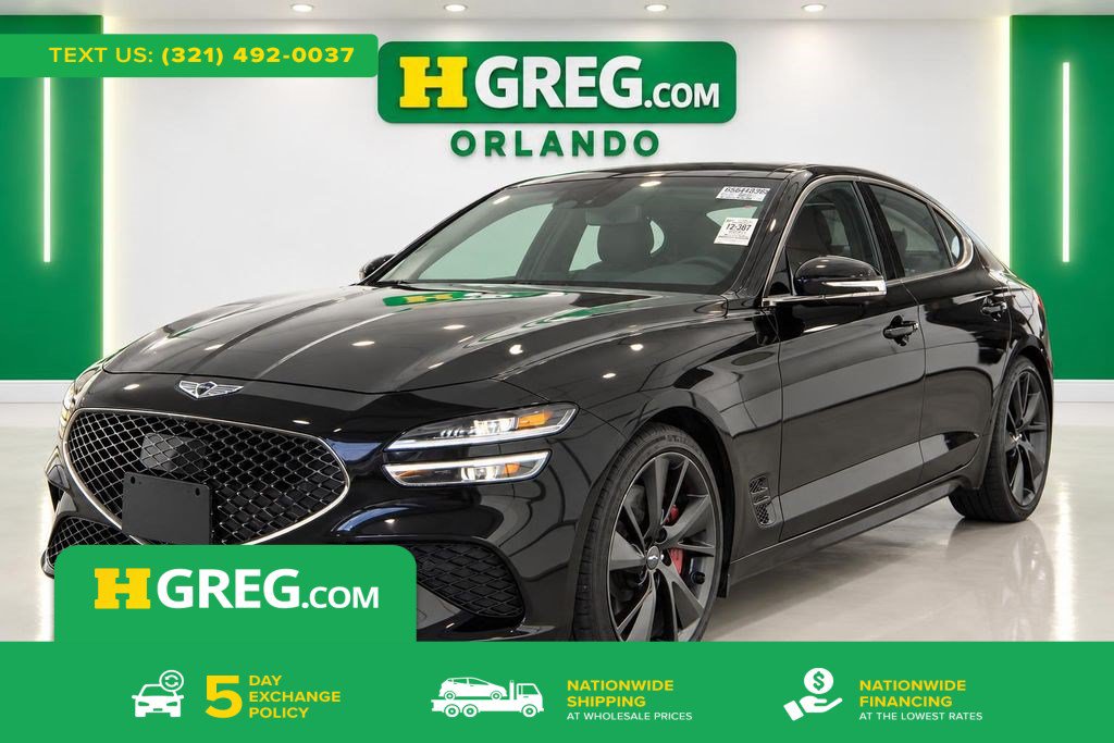 Used 2023 Genesis G70 3.3T w/ Sport Prestige Package