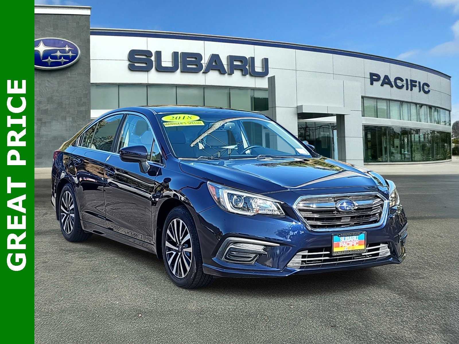 Used 2018 Subaru Legacy 2.5i Premium w/ Moonroof Package
