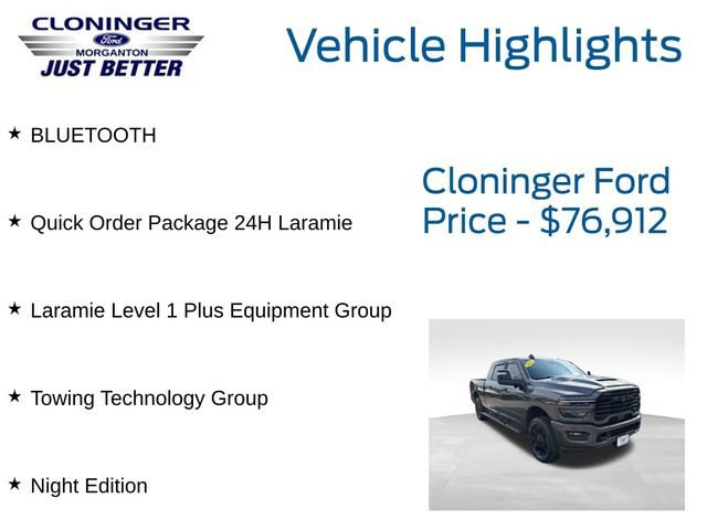 Used 2025 RAM 2500 Laramie w/ Night Edition image 10