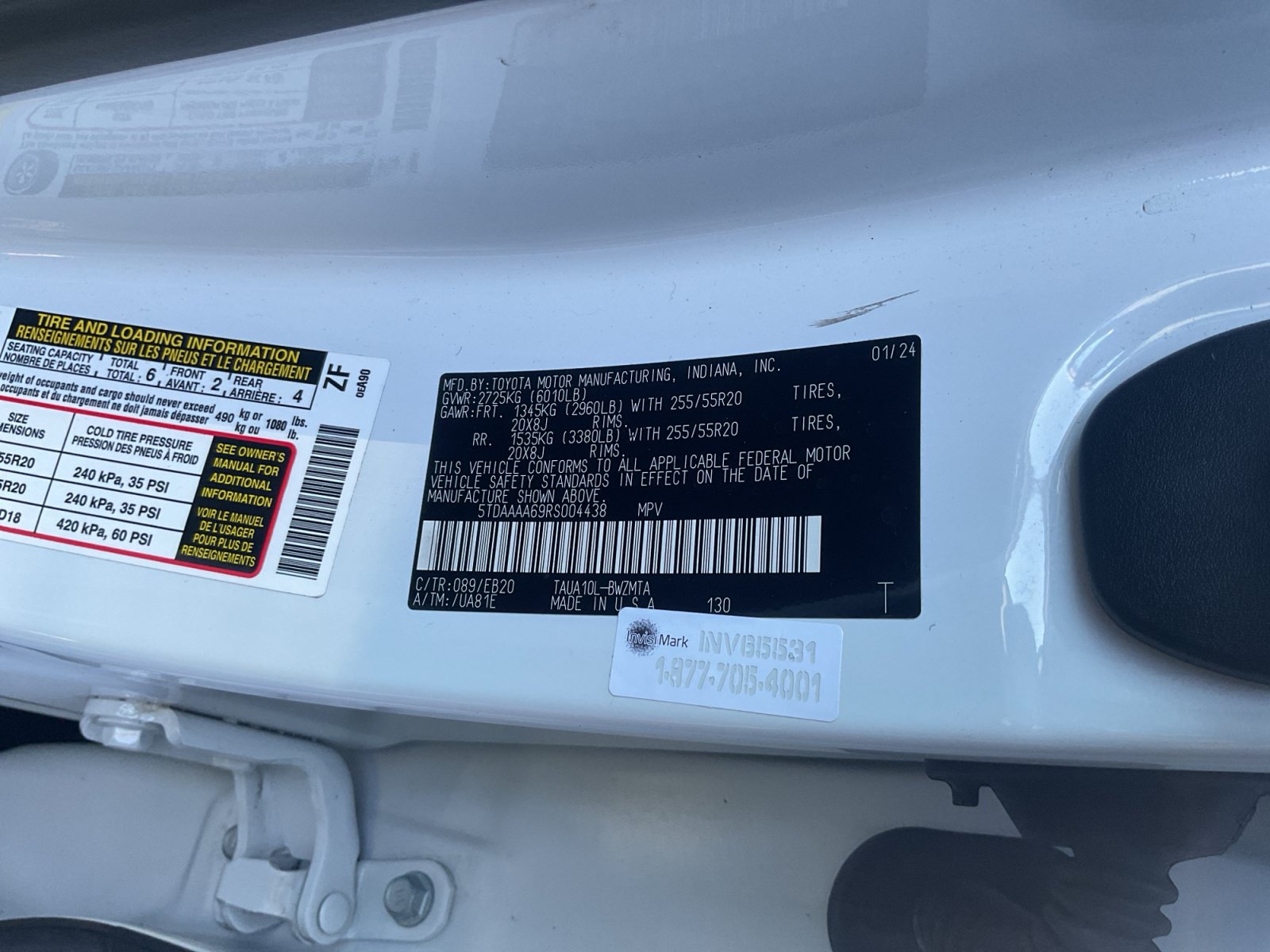Used 2024 Lexus TX 350 FWD w/ Captains Chair Package image 28