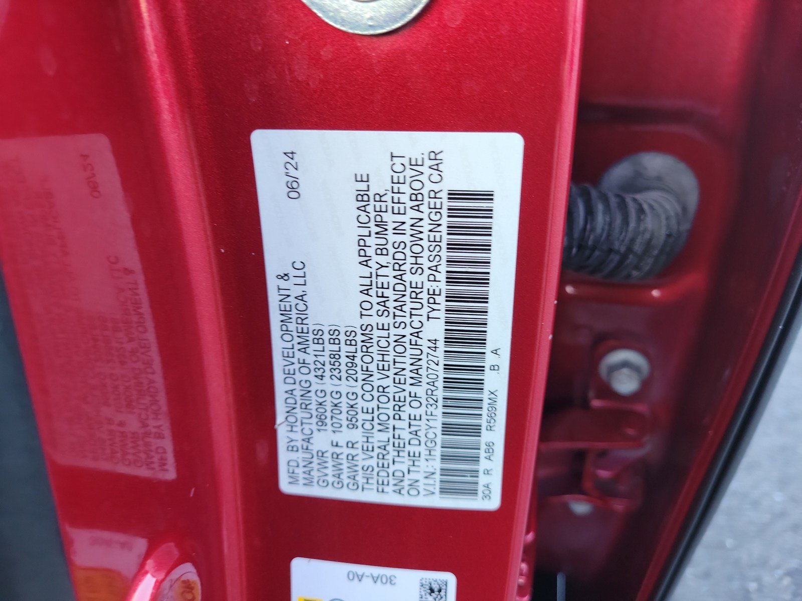 Used 2024 Honda Accord EX image 33