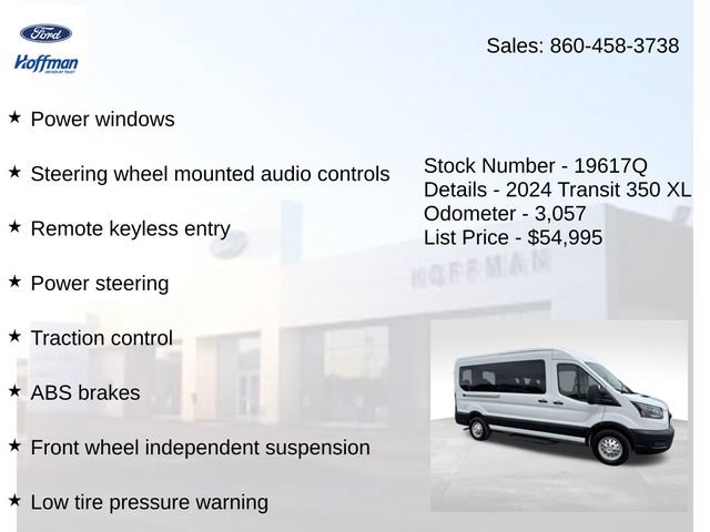 Used 2024 Ford Transit 350 XL AWD/4WD image 10