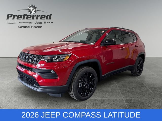 New 2026 Jeep Compass Latitude w/ Quick Order Package 29K