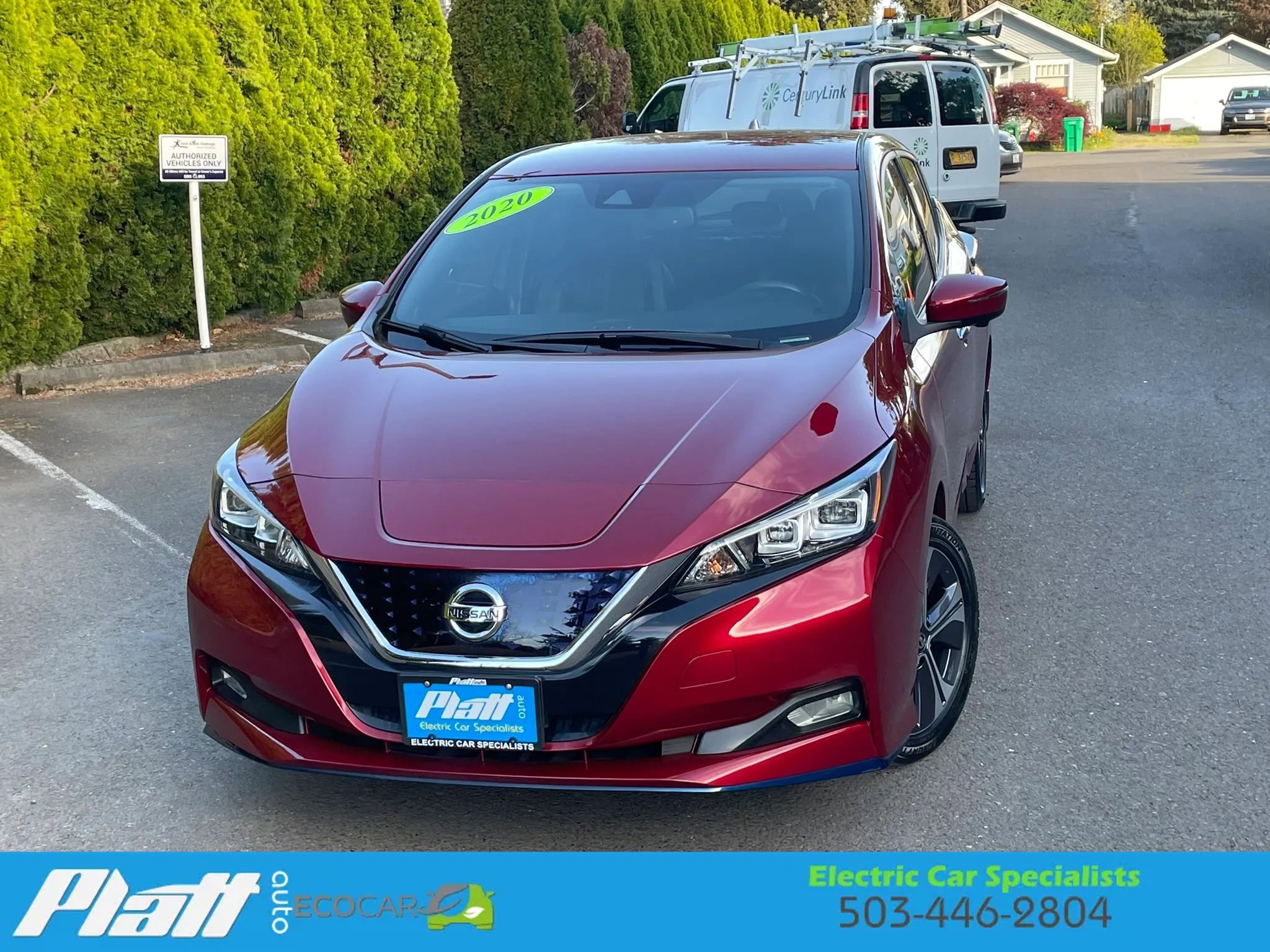 Used 2020 Nissan Leaf SL Plus FWD image 1