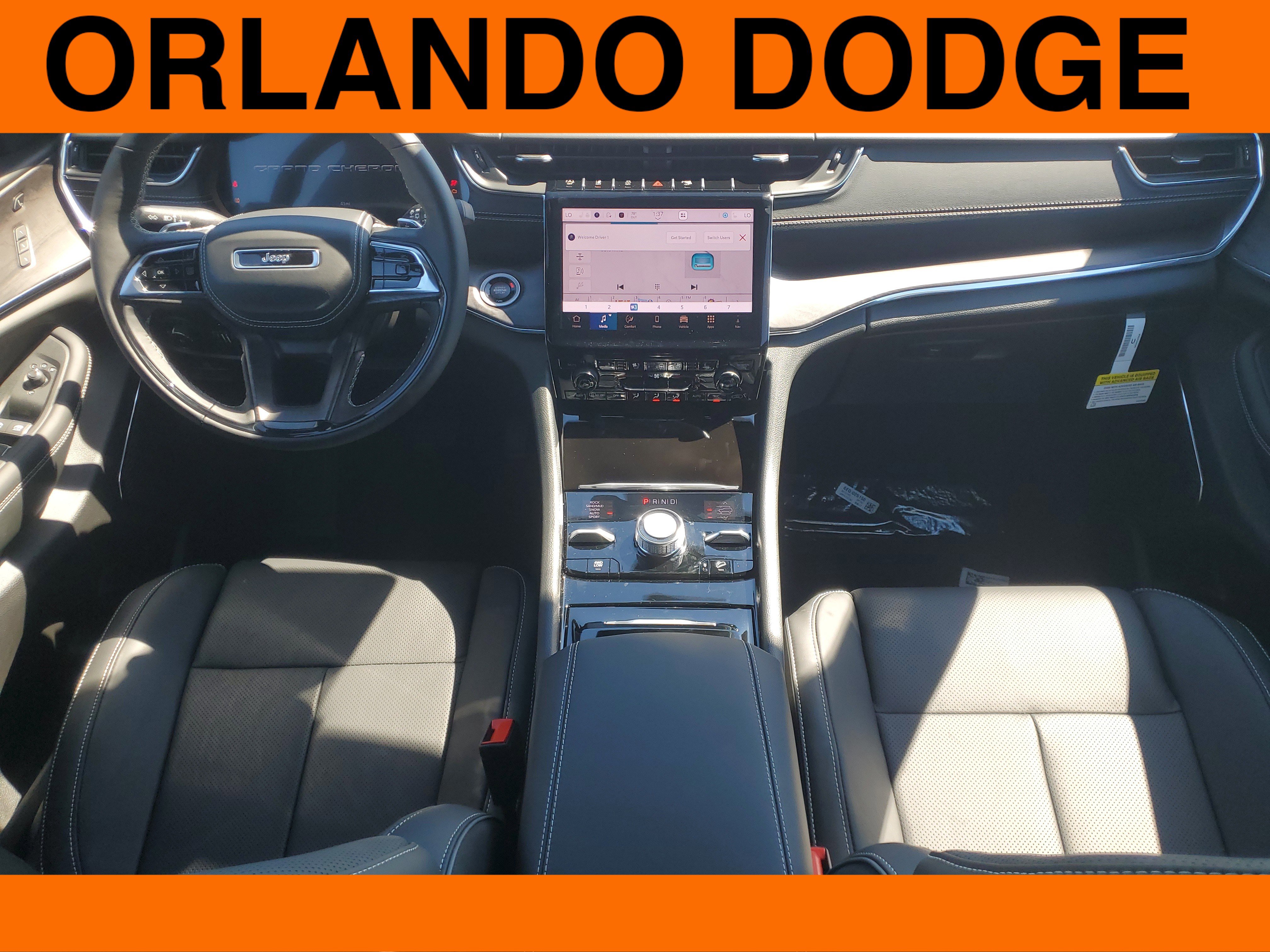 New 2025 Jeep Grand Cherokee Overland w/ Adv Protech Group III image 11