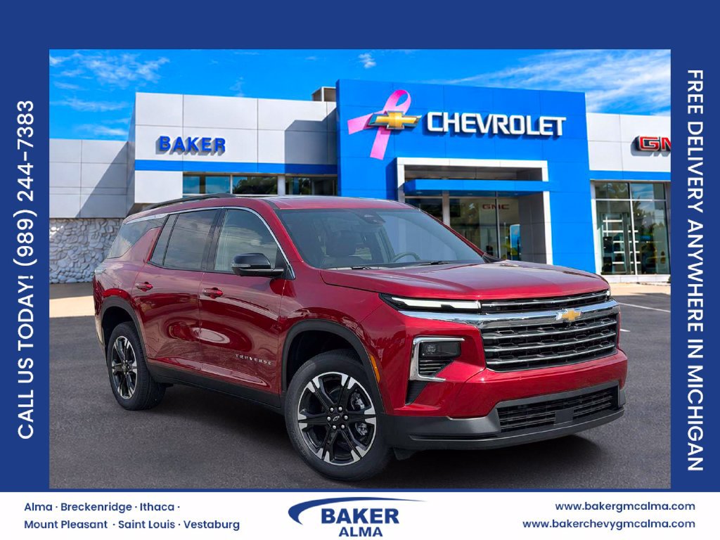 New 2027 Chevrolet Traverse LT w/ Sun and Wheel Package AWD/4WD image 1