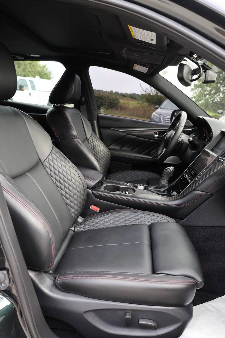 Used 2023 INFINITI Q50 Red Sport 400 w/ Black Opal Edition image 15