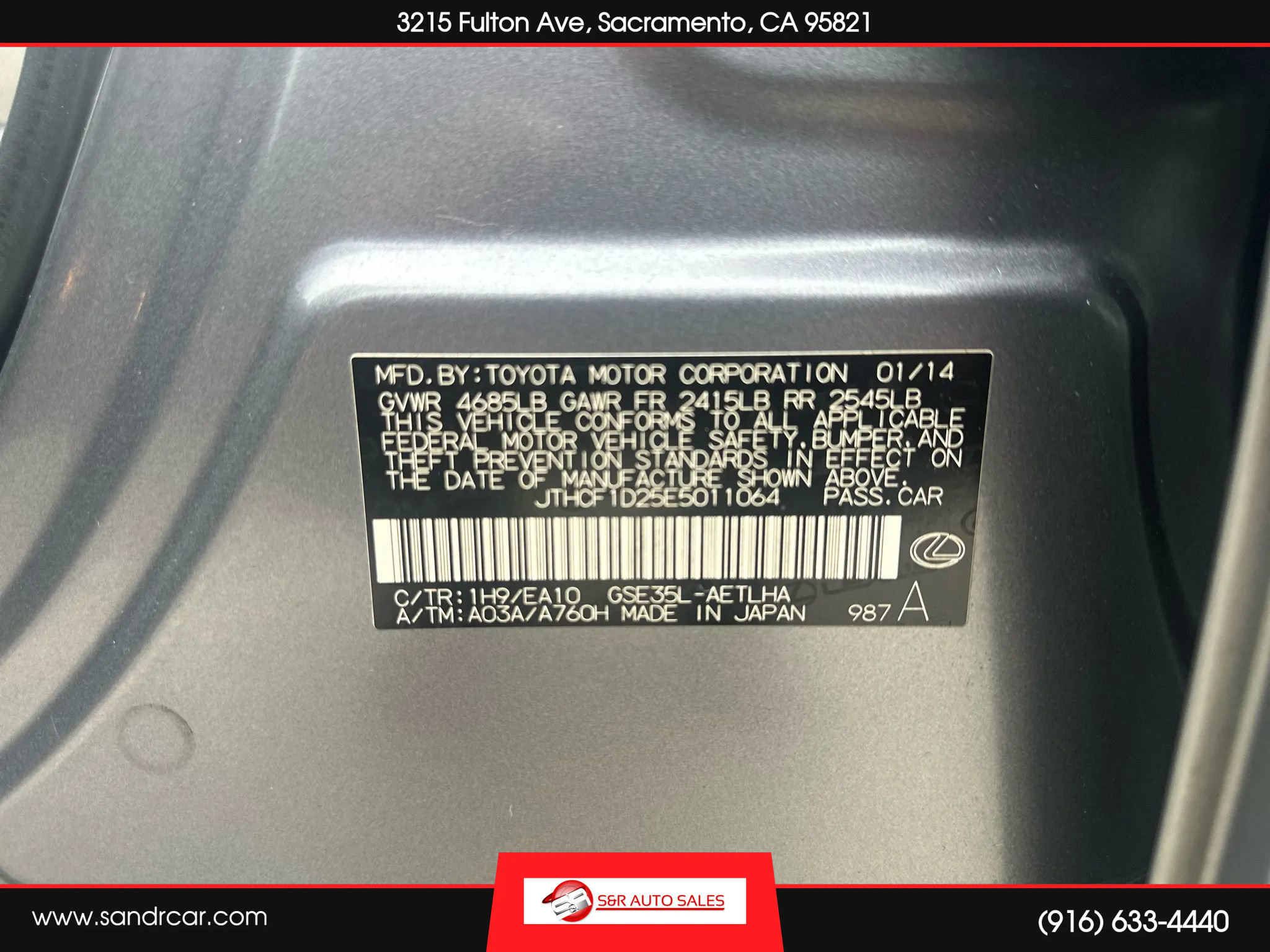 Used 2014 Lexus IS 250 AWD image 26