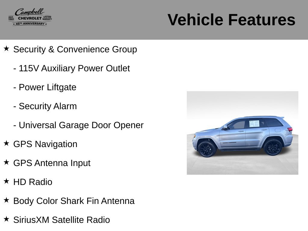 Used 2018 Jeep Grand Cherokee Altitude AWD/4WD image 21