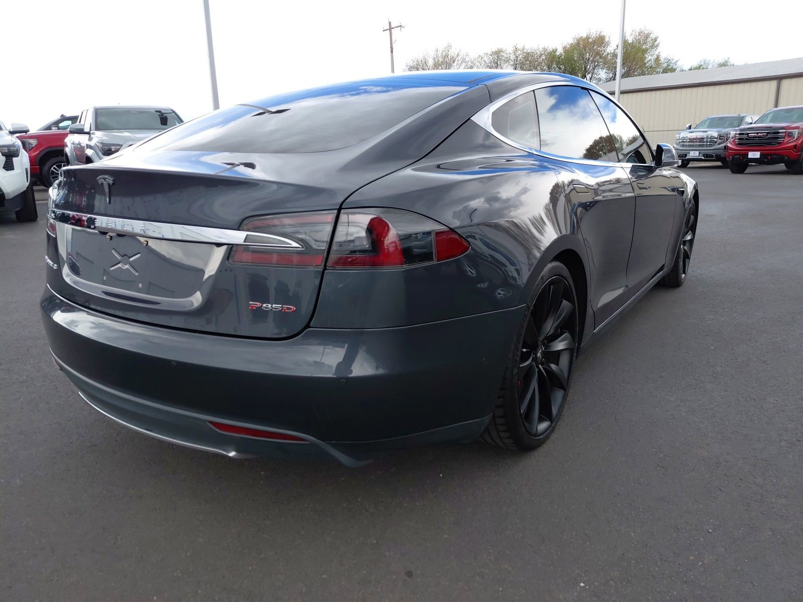 Used 2015 Tesla Model S P85D AWD/4WD image 4