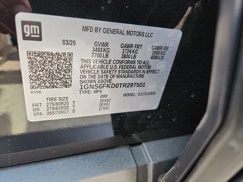 New 2026 Chevrolet Suburban Premier w/ Sun And Tow Package AWD/4WD image 60