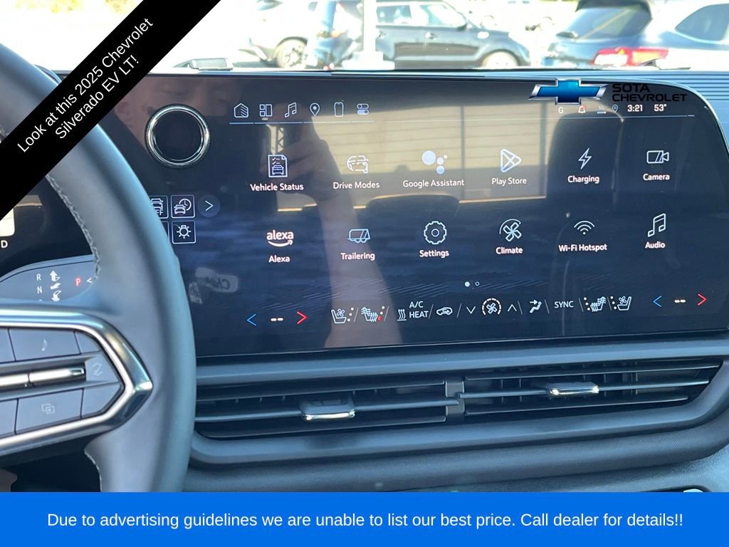 New 2025 Chevrolet Silverado EV LT image 17