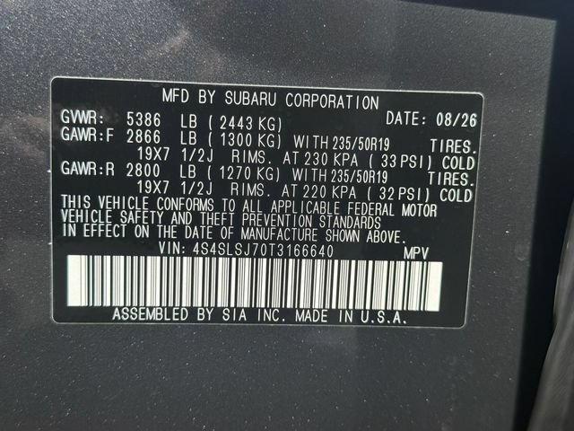 New 2026 Subaru Forester Sport AWD/4WD image 25