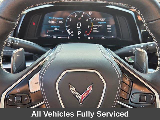 Certified 2022 Chevrolet Corvette Stingray Premium Conv w/ Chrome Exterior Badge Package RWD image 22
