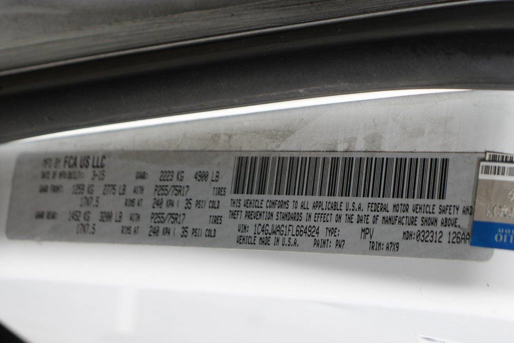 Used 2015 Jeep Wrangler Sport w/ Quick Order Package 24S image 42