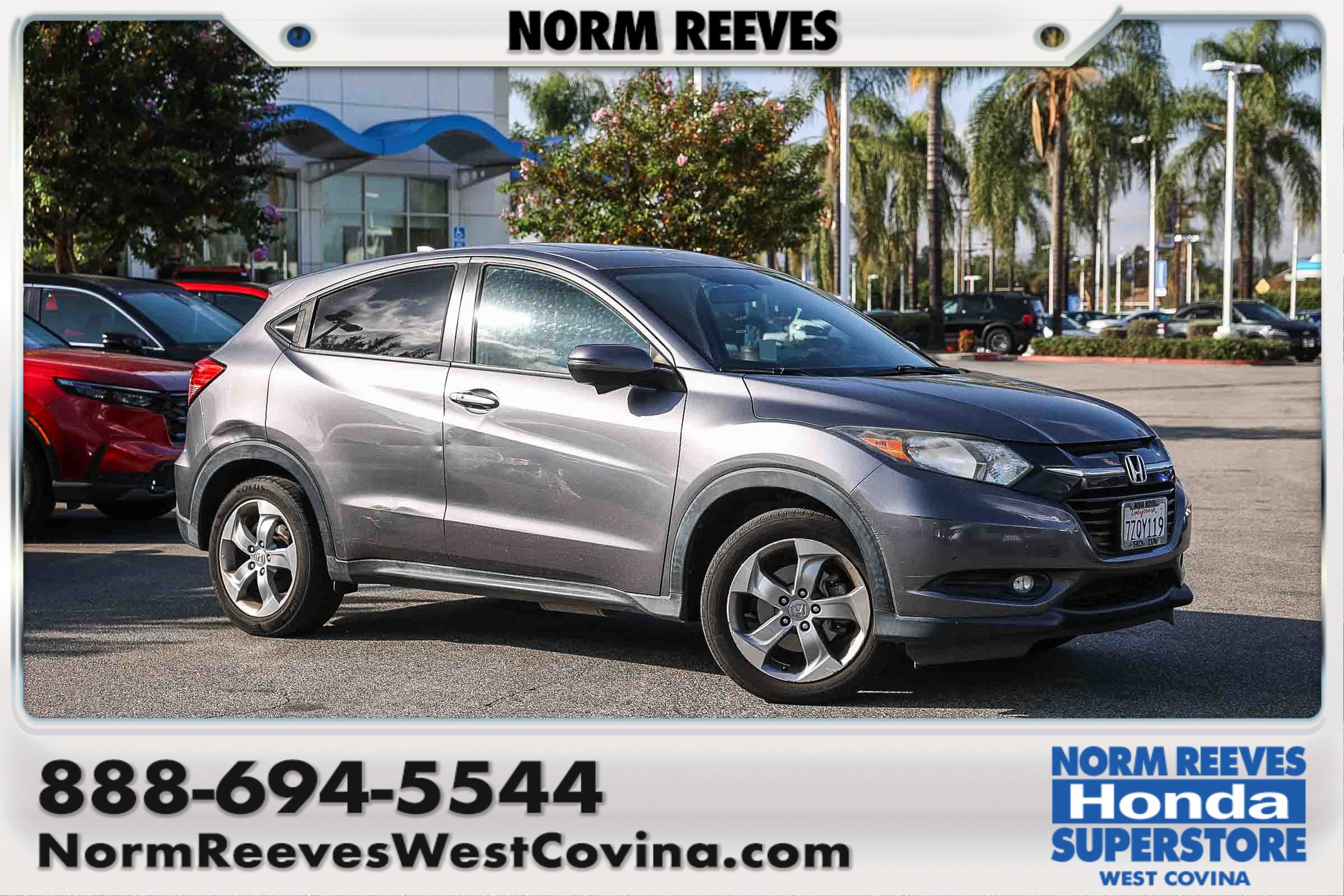 Certified 2017 Honda HR-V EX
