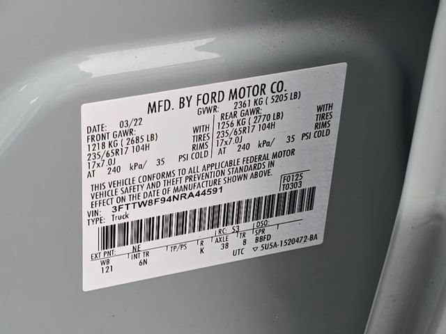 Used 2022 Ford Maverick Lariat w/ Equipment Group 500A Standard AWD/4WD image 18