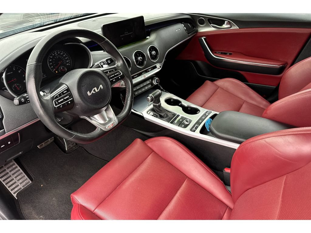 Used 2022 Kia Stinger GT1 w/ Red Interior Color Package RWD image 10