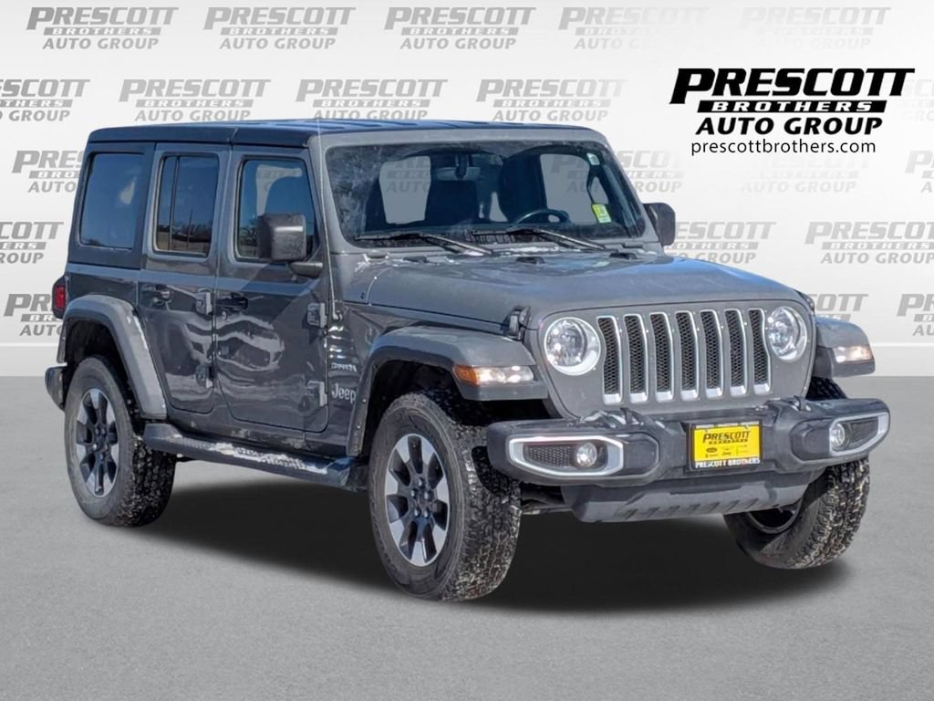 Used 2021 Jeep Wrangler Unlimited Sahara w/ Uconnect 4C Nav & Sound Group