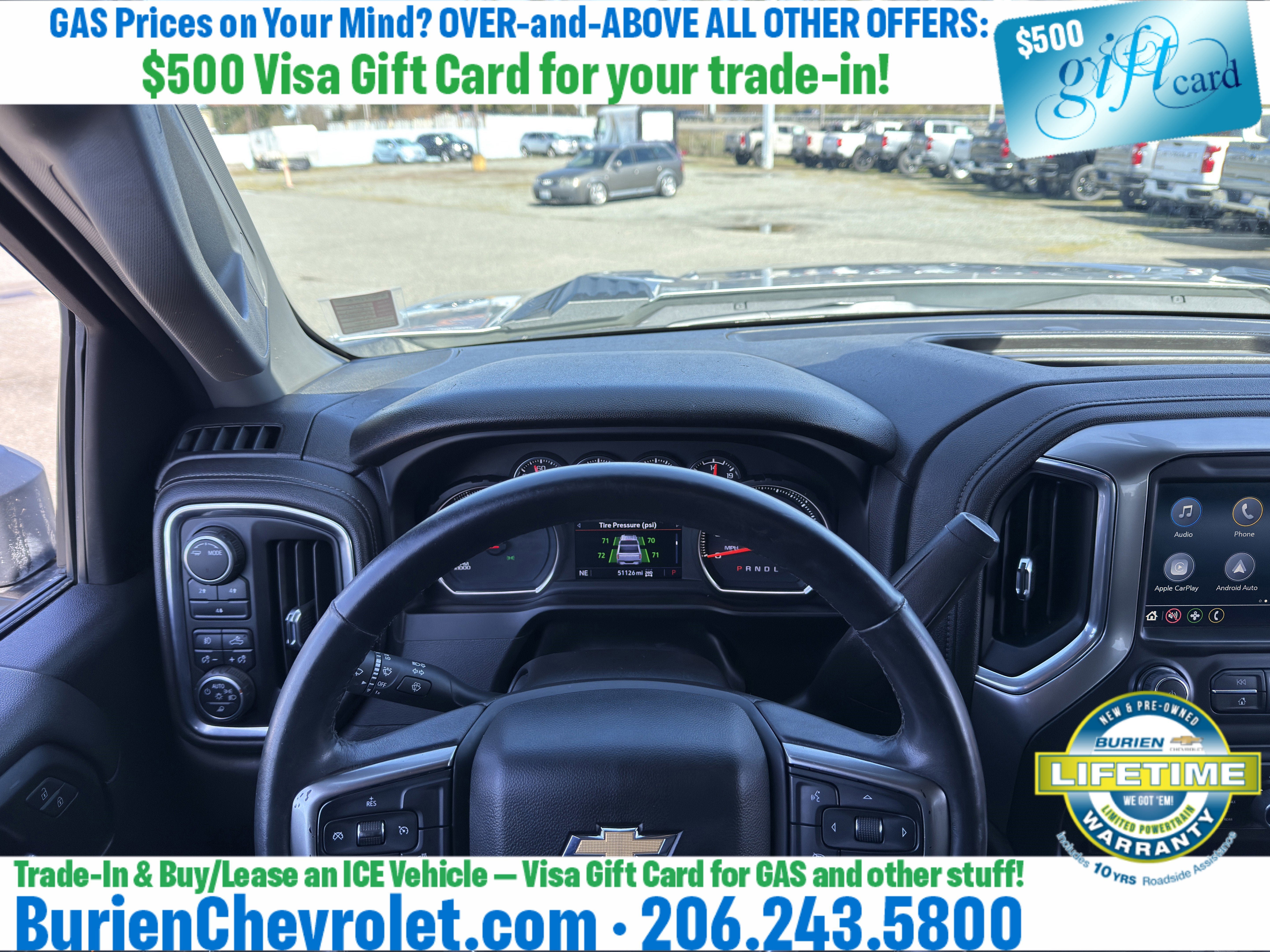 Used 2022 Chevrolet Silverado 2500 LT w/ Convenience Package AWD/4WD image 13