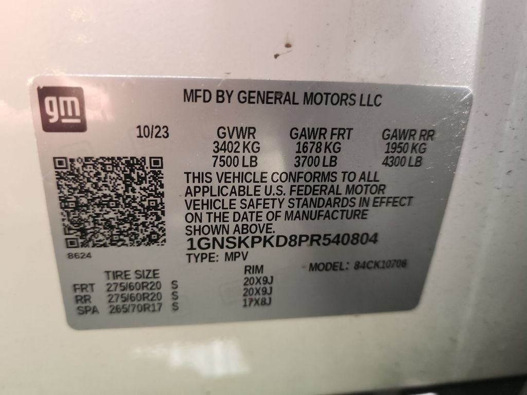 Certified 2023 Chevrolet Tahoe Z71 w/ Luxury Package AWD/4WD image 34