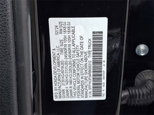 Used 2024 Honda Ridgeline RTL image 27