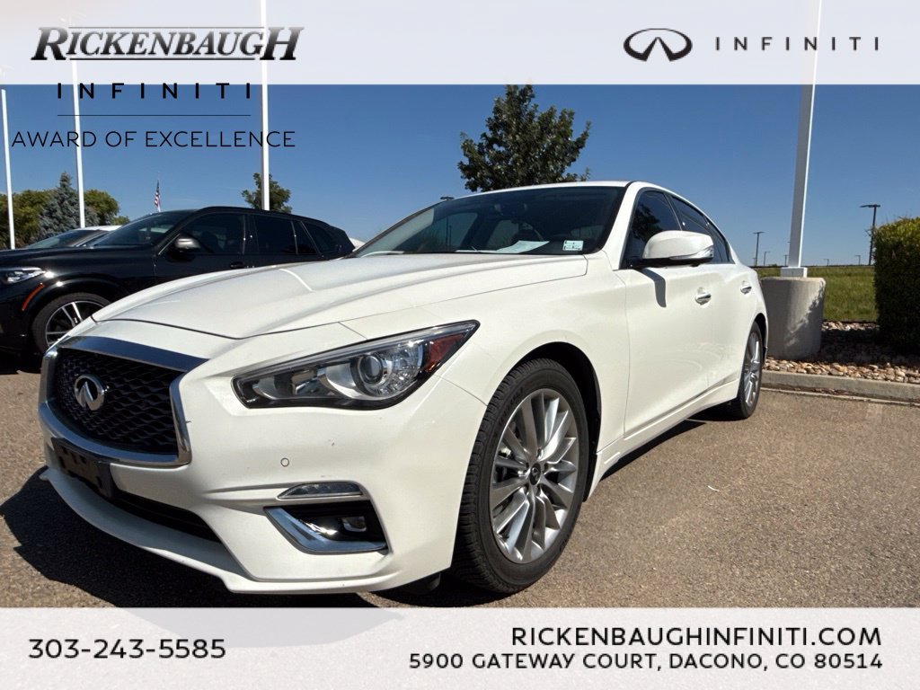 Used 2023 INFINITI Q50 Luxe w/ Cargo Package