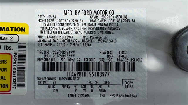 Used 2025 Ford Mustang Coupe image 34