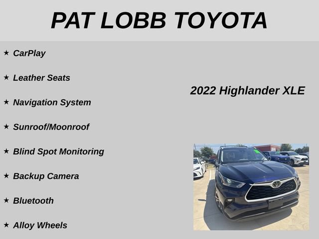 Used 2022 Toyota Highlander XLE FWD image 18