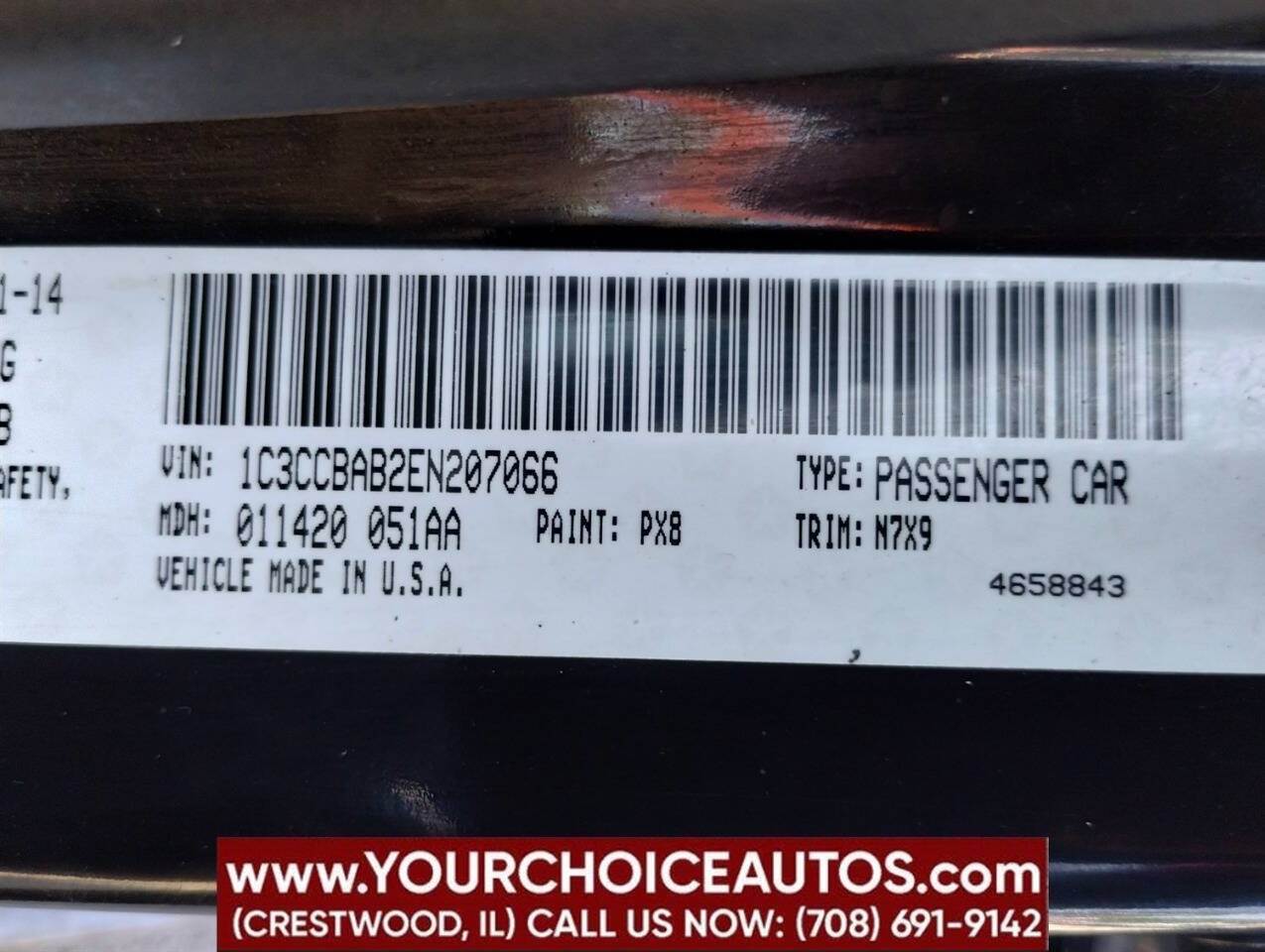 Used 2014 Chrysler 200 LX FWD image 35