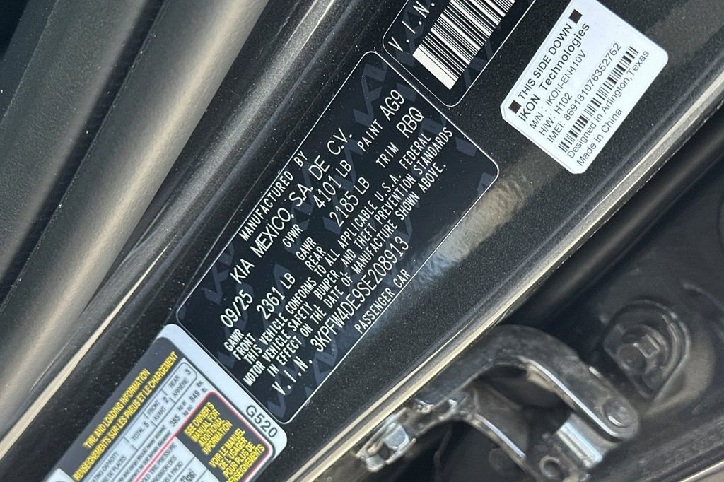 Used 2025 Kia K4 EX FWD image 29
