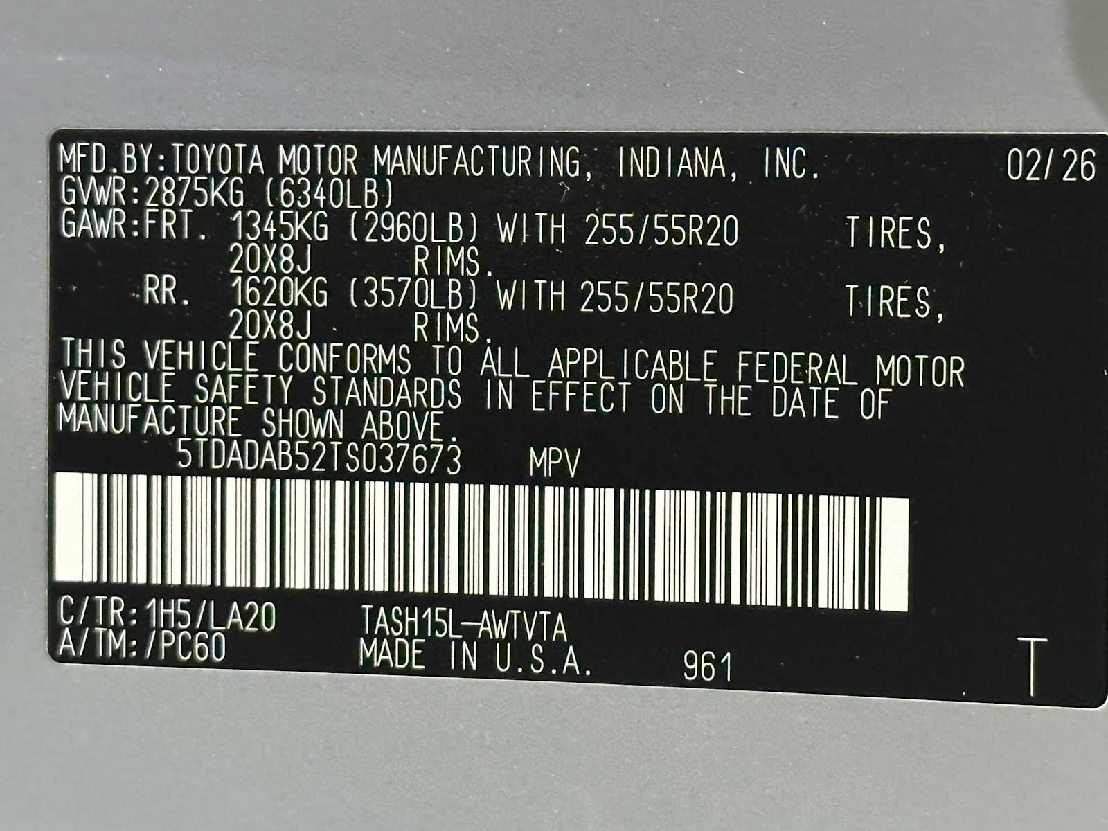 Certified 2026 Toyota Grand Highlander AWD Hybrid image 32
