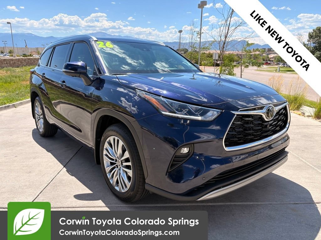 Used 2026 Toyota Highlander Platinum