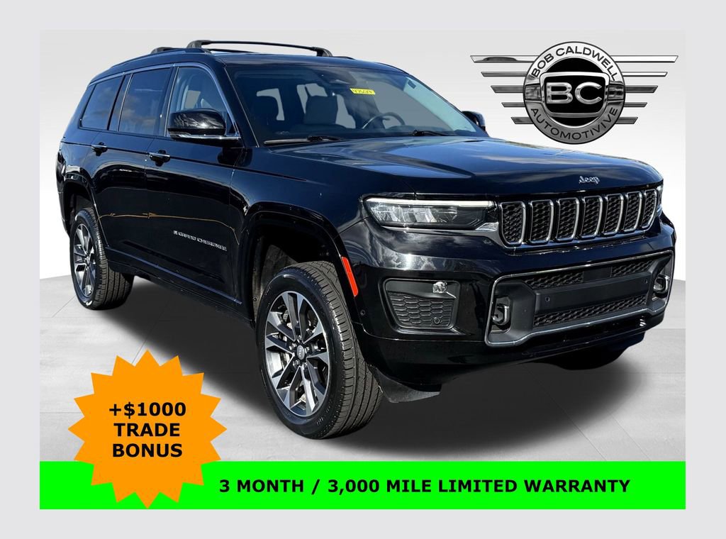 Used 2021 Jeep Grand Cherokee L Overland w/ Luxury Tech Group IV