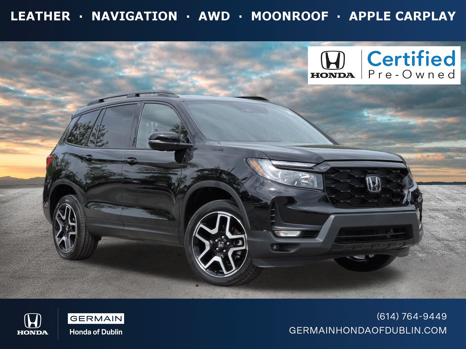 Certified 2023 Honda Passport Elite video 1