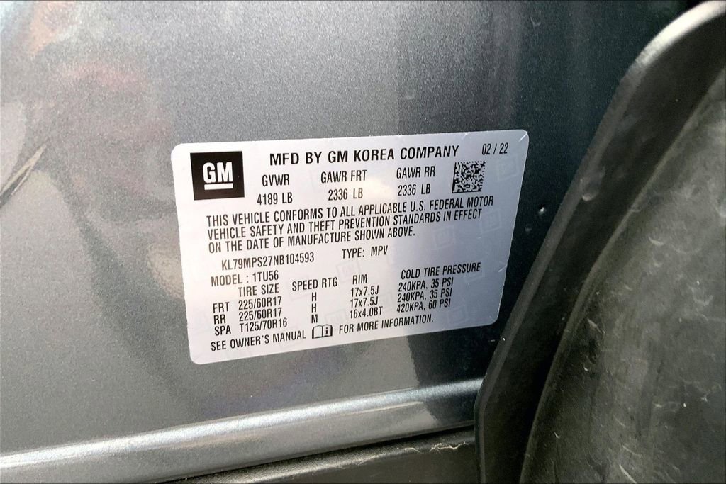 Used 2022 Chevrolet TrailBlazer LT w/ Convenience Package image 14