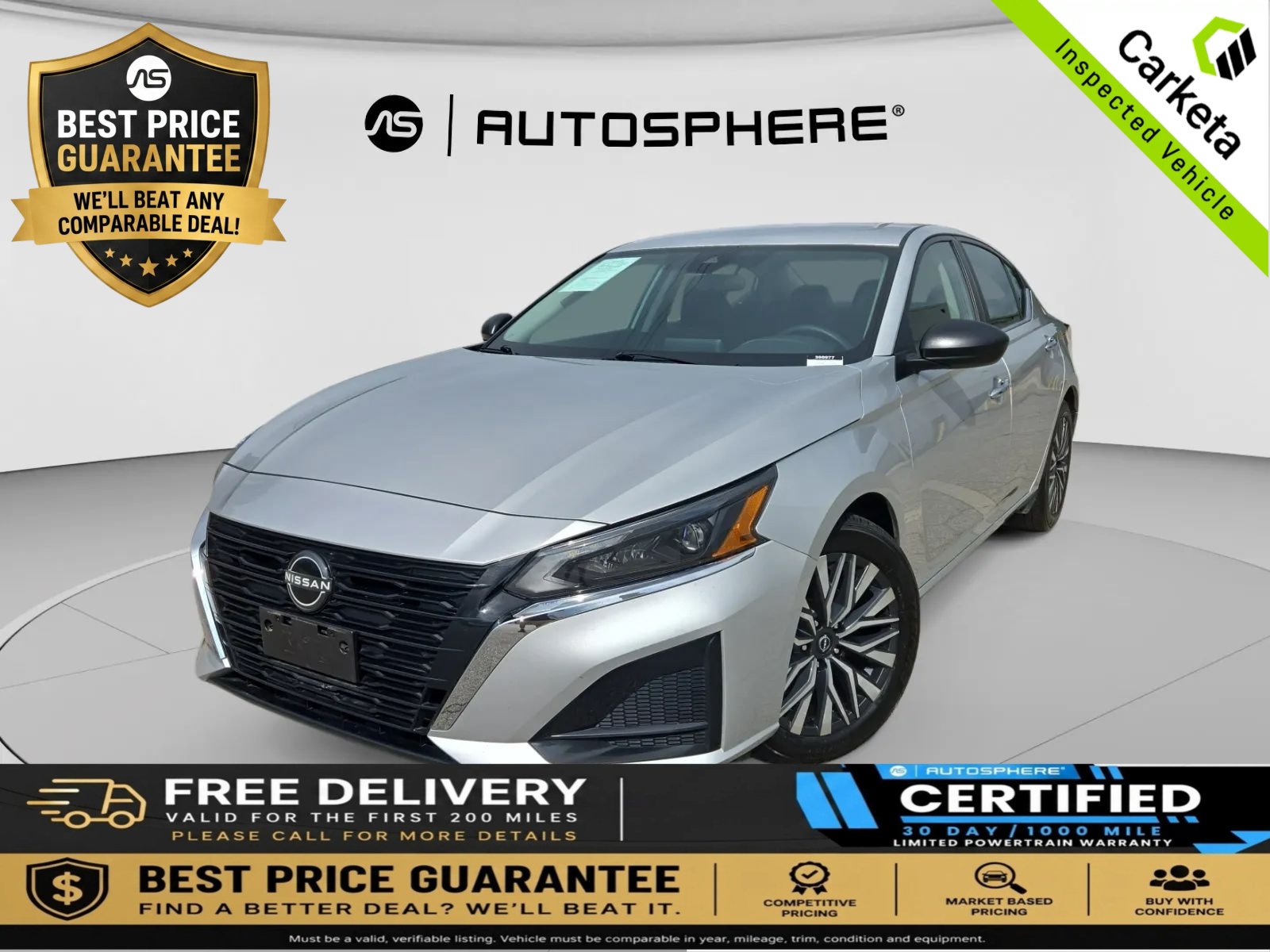 Used 2024 Nissan Altima 2.5 SV FWD image 1