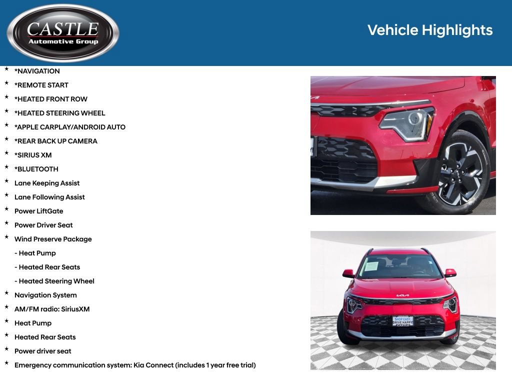 Used 2023 Kia Niro Wind w/ Wind Preserve Package FWD image 3