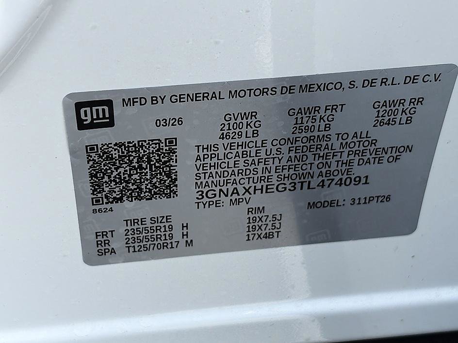 New 2026 Chevrolet Equinox LT w/ Midnight Edition FWD image 21