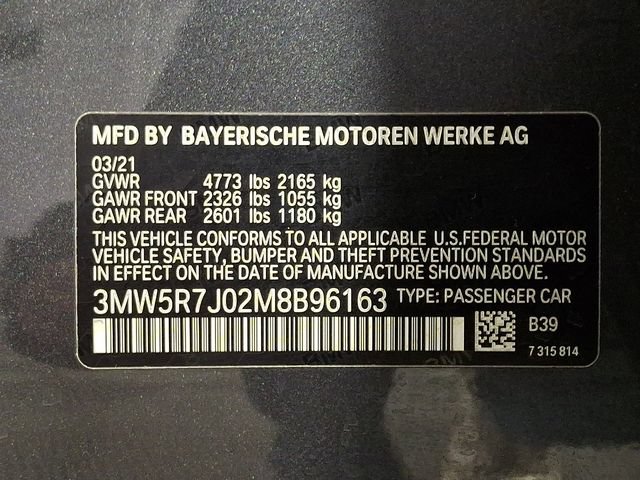 Used 2021 BMW 330i xDrive Sedan w/ Convenience Package AWD/4WD image 27