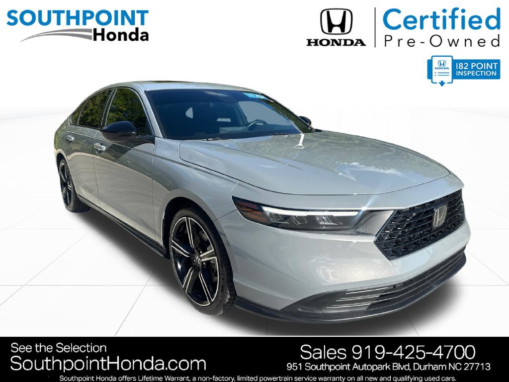 Certified 2024 Honda Accord Sport