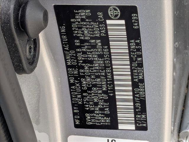 Used 2020 Toyota Camry LE FWD image 22