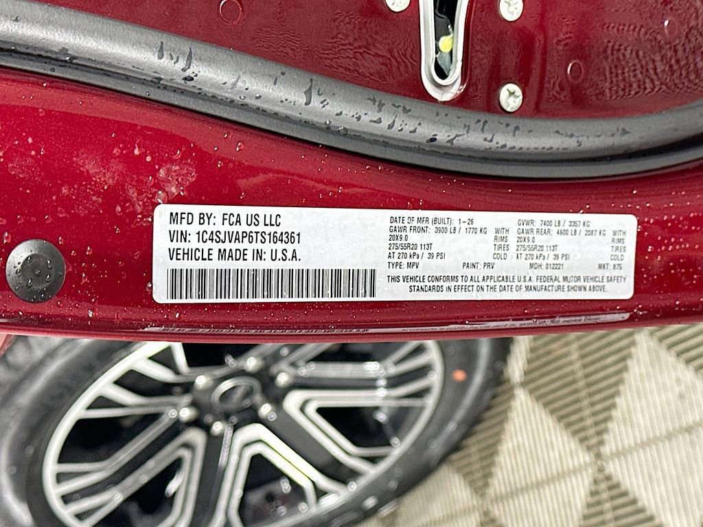 New 2026 Jeep Grand Wagoneer 4WD image 19