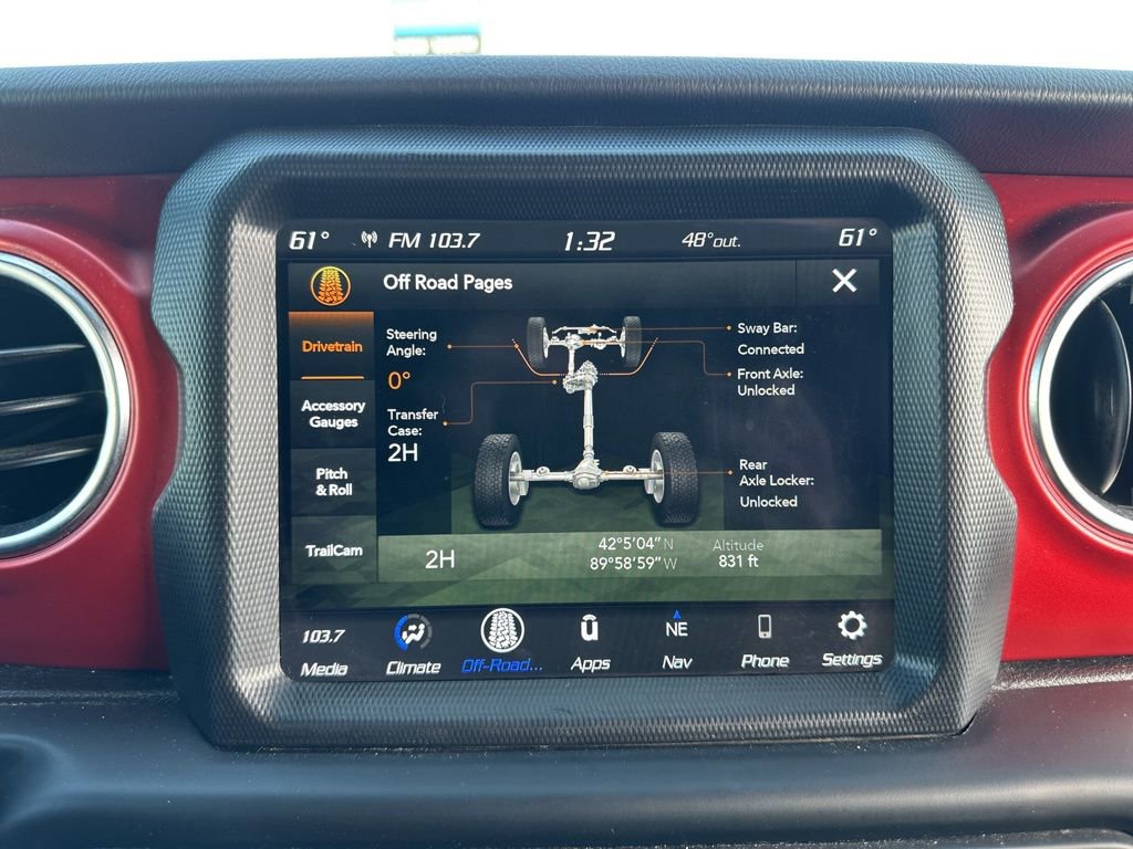 Used 2023 Jeep Wrangler Unlimited Rubicon w/ Xtreme Recon 35" Tire Package image 35