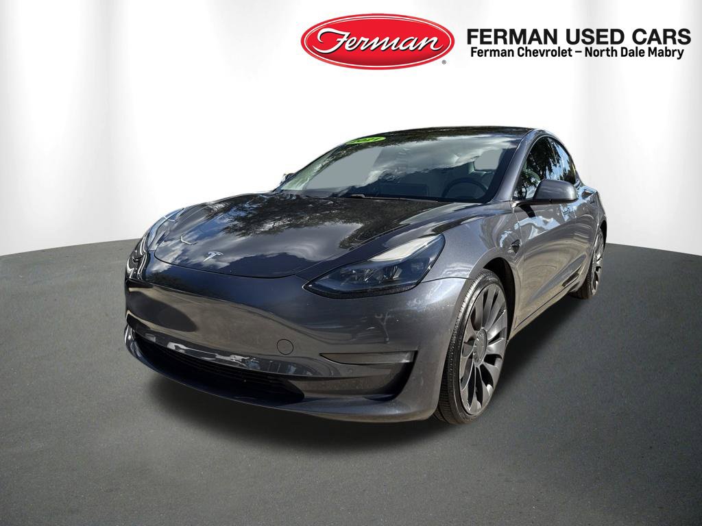 Used 2021 Tesla Model 3 Performance AWD/4WD image 5